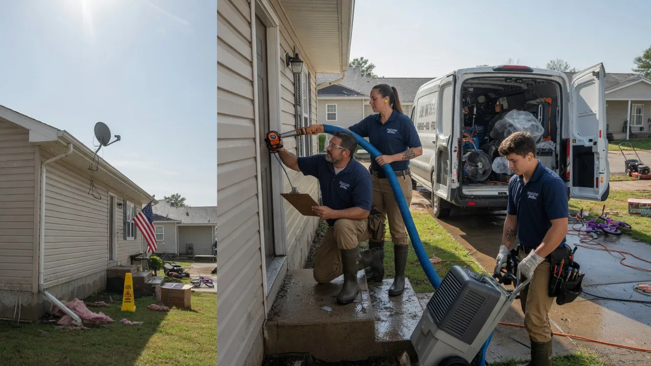 Ceiling Water Damage Restoration in Brasher Falls, NY near me